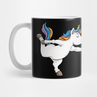 Unicorn at yoga Mug